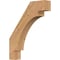 Ekena Millwork 3 1/2"W x 18"D x 22"H Merced Smooth Knee Brace, Western Red Cedar BRC04X18X22MRC00SWR - alternate 1